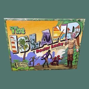 NIB The Island of Doctor Lucky Board Game Factory Sealed